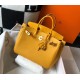 Hermes Touch Birkin 30cm Limited Edition Yellow Bag