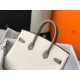 Hermes Touch Birkin 25cm Limited Edition White Bag