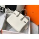 Hermes Touch Birkin 25cm Limited Edition White Bag