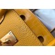 Hermes Touch Birkin 25cm Limited Edition Yellow Bag