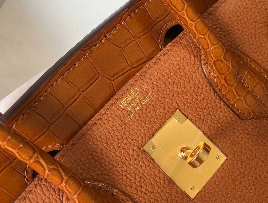 Hermes Touch Birkin 30cm Limited Edition Gold Bag