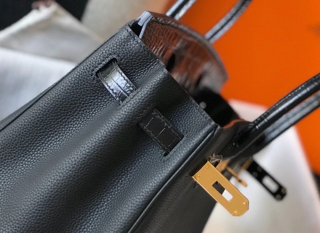 Hermes Touch Birkin 30cm Limited Edition Black Bag