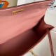 Hermes Terre Cutie Kelly Pochette Ostrich Handmade Bag