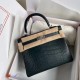 Hermes Vert Cypres Kelly 28cm Matte Alligator Crocodile Skin Bag