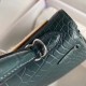 Hermes Vert Cypres Kelly 28cm Matte Alligator Crocodile Skin Bag