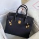 Hermes Black Touch Birkin 30cm Bag Matte Niloticus Crocodile Skin