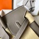 Hermes Taupe Birkin 25cm Swift Handmade Bag