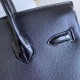 Hermes Black Touch Birkin 30cm Bag Shiny Niloticus Crocodile Skin