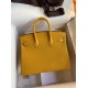 Hermes Yellow Touch Birkin 30cm Bag Shiny Niloticus Crocodile Skin