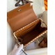 Hermes Brown Picnic Kelly 28cm Wicker Bag