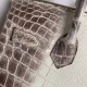 Hermes Diamond Birkin 30cm In Himalaya Niloticus Crocodile Skin