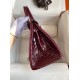 Hermes Bordeaux Birkin 30cm Crocodile Niloticus Shiny Bag