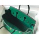 Hermes Touch Birkin 25cm Limited Edition Green Bag