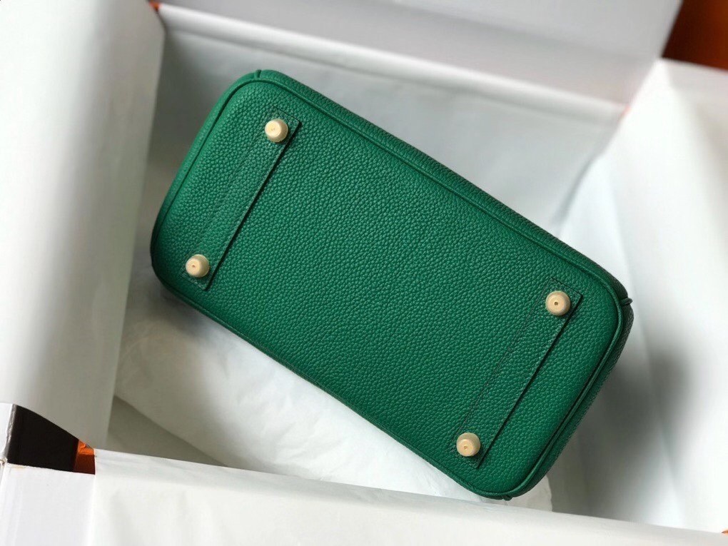 Hermes Touch Birkin 25cm Limited Edition Green Bag