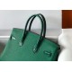 Hermes Touch Birkin 25cm Limited Edition Green Bag