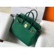 Hermes Touch Birkin 30cm Limited Edition Green Bag