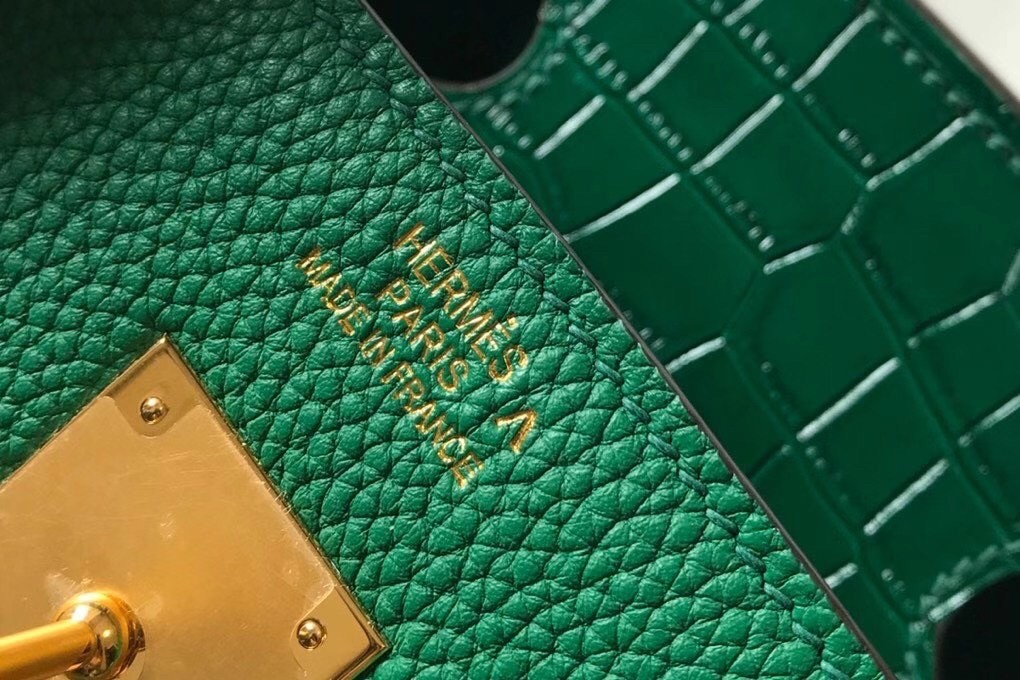 Hermes Touch Birkin 30cm Limited Edition Green Bag