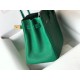 Hermes Touch Birkin 30cm Limited Edition Green Bag