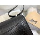 Hermes Mini Constance 18cm Bag In Black Alligator Crocodile Skin