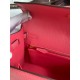 Hermes Kelly Sellier 25 Handmade Bag In Rose Lipstick Mysore Goatskin