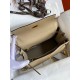 Hermes Kelly Retourne 25 Handmade Bag In Trench Clemence Leather