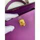 Hermes Epsom Kelly 25cm Sellier Handmade Anemone Bag