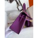 Hermes Epsom Kelly 25cm Sellier Handmade Anemone Bag