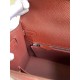 Hermes Epsom Kelly 25cm Sellier Handmade Bordeaux Baga