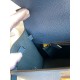 Hermes Epsom Kelly 25cm Sellier Handmade Deep Blue Bag