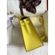 Hermes Epsom Kelly 25cm Sellier Handmade Lime Bag