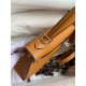 Hermes Kelly Sellier 25 Handmade Bag In Toffee Epsom Calfskin