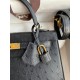 Hermes Kelly Sellier 25 Handmade Bag In Black Ostrich Leather