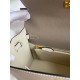 Hermes Kelly Sellier 25 Bicolor Bag in Taupe and Craie Epsom Calfskin