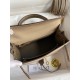 Hermes Kelly Sellier 25 Bicolor Bag in Trench and Taupe Epsom Calfskin