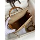 Hermes Kelly Sellier 28 Bicolor Bag in Trench and Gold Epsom Calfskin