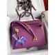 Hermes Kelly Sellier 28 Handmade Bag In Anemone Epsom Calfskin