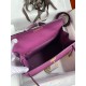 Hermes Kelly Sellier 28 Handmade Bag In Anemone Epsom Calfskin