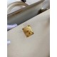 Hermes Kelly Sellier 28 Handmade Bag In Craie Epsom Calfskin