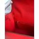 Hermes Kelly Sellier 28 Handmade Bag In Red Epsom Calfskin