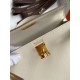 Hermes Kelly Mini II Sellier Handmade Bag In Craie Swift Calfskin