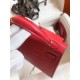 Hermes Kelly Mini II Sellier Handmade Bag In Rose Extreme Matte Alligator Leather