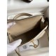 Hermes Kelly Mini II Sellier Bicolor Handmade Bag in Craie and Trench Epsom Calfskin