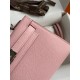 Hermes Kelly Mini II Sellier Handmade Bag In Rose Sakura Epsom Calfskin