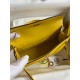 Hermes Kelly Mini II Sellier Handmade Bag In Jaune de Naples Epsom Calfskin