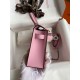 Hermes Kelly Mini II Sellier Handmade Bag In Mauve Sylvestre Epsom Calfskin