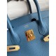 Hermes Birkin 30 Retourne Handmade Bag In Colvert Clemence Leather