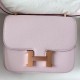 Hermes Constance 1-18 Mirror Bag In Mauve Pale Chevre Mysore Leather