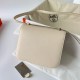 Hermes Constance 1-18 Mirror Bag In Craie Epsom Calfskin