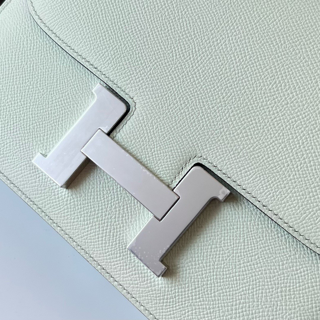 Hermes Constance 1-24 Mirror Bag In Vert Fizz Epsom Calfskin