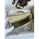 Hermes Kelly Mini II Sellier Handmade Bag In Beton Ostrich Leather